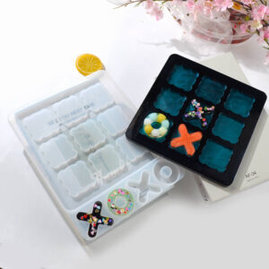 Tic Tac Toe Resin Mold | Resin Molds Express