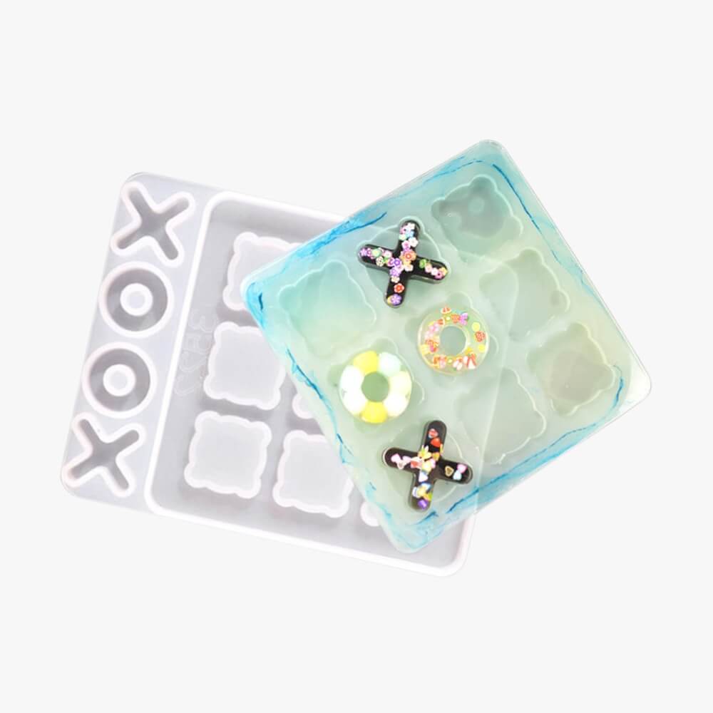 Tic Tac Toe Resin Mold | Resin Molds Express